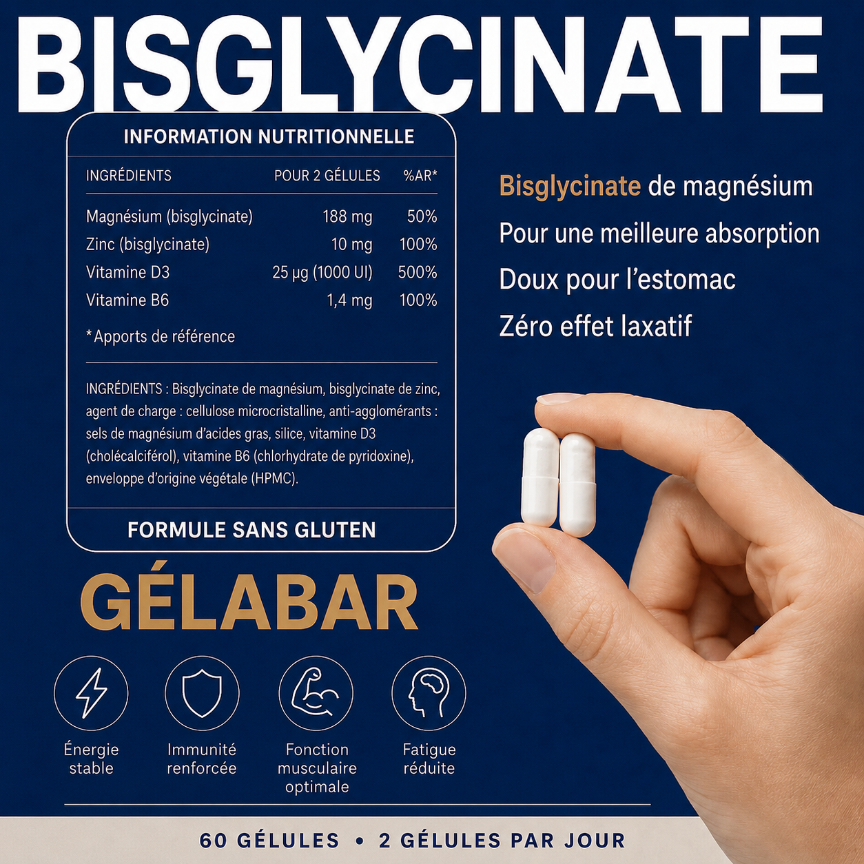 Gélabar, ça soutient