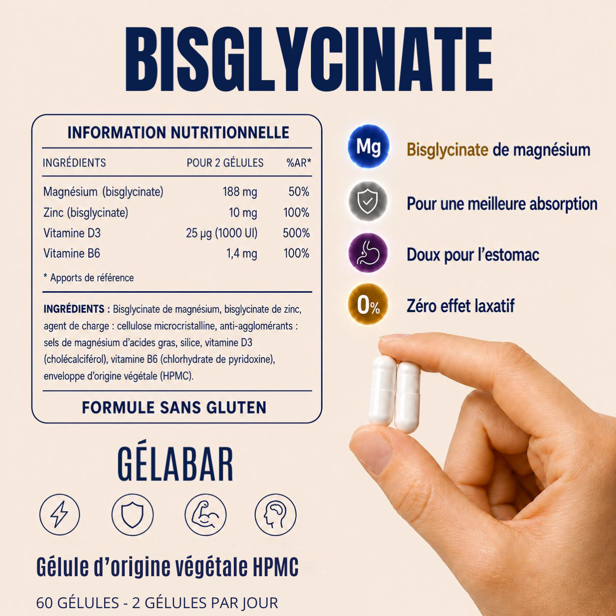 Gélabar, ça soutient